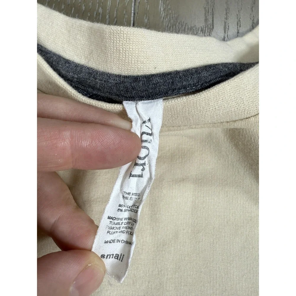 Vuori Cream Short Sleeve Sweatshirt - Picture 3 of 10